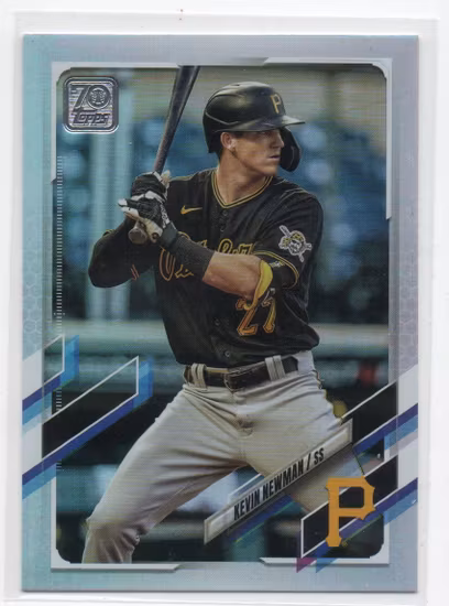2021 Topps Rainbow Foil #502 Kevin Newman (12-Y1-MLBPIRATES)