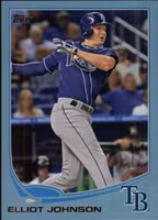2013 Topps Wal-Mart Blue Border #177 Elliot Johnson (12-Y8-MLBRAYS)