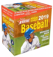 2019 Topps Heritage High Number Baseball (Monster Box)