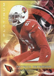 2015 Topps Platinum Gold #12 Patrick Peterson (20-Y8-NFLCARDINALS)