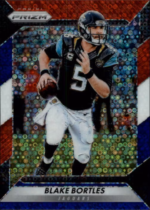 2016 Panini Prizm Prizms Red White and Blue #192 Blake Bortles (15-Y9-NFLJAGUARS)