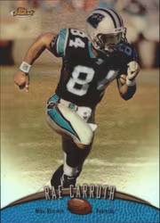 1998 Finest No-Protectors Refractors #33 Rae Carruth (20-AA7-NFLPANTHERS)