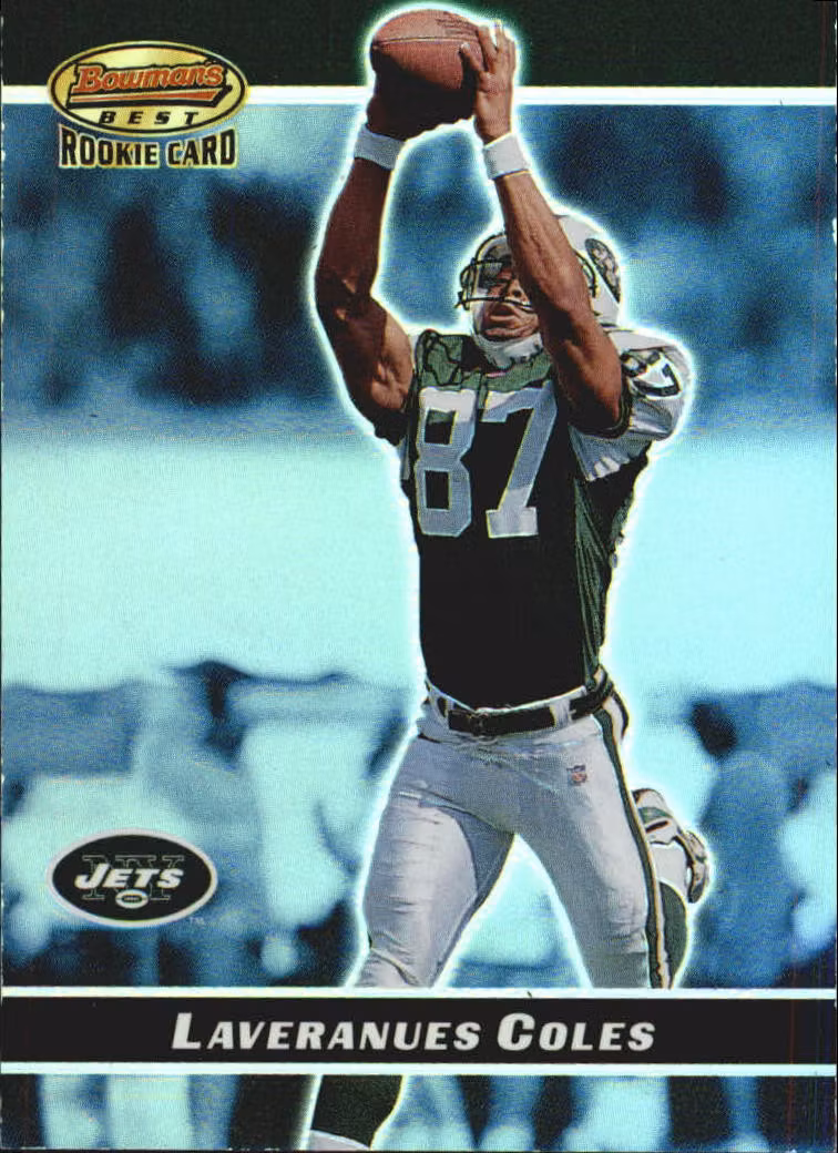 2000 Bowman's Best #126 Laveranues Coles RC (15-AA7-NFLJETS)