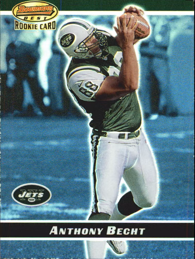 2000 Bowman's Best #130 Anthony Becht RC (15-AA7-NFLJETS)