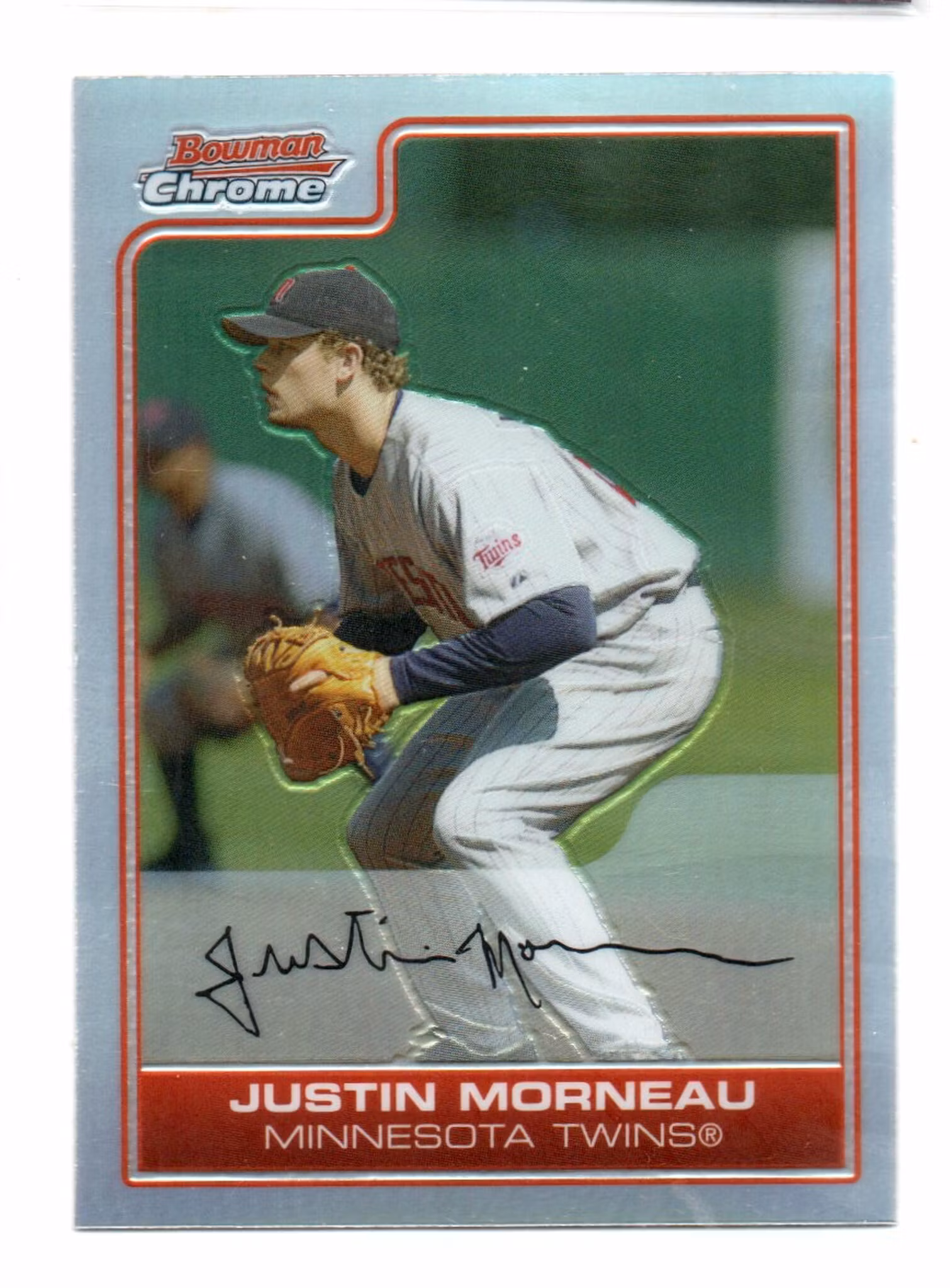2006 Bowman Chrome Refractors #35 Justin Morneau (15-AA6-MLBTWINS)