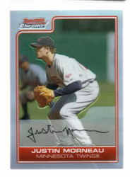 2006 Bowman Chrome Refractors #35 Justin Morneau (15-AA6-MLBTWINS)