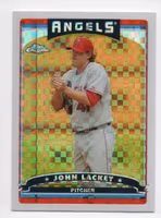 2006 Topps Chrome X-Fractors #164 John Lackey (25-AA6-MLBANGELS)