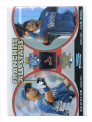 2012 Bowman Chrome Franchise All-Stars #BT Carlos Beltran Oscar Taveras (15-AA6-MLBCARDINALS)