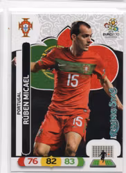 2012 Panini Adrenalyn XL UEFA Euro 2012 #NA Ruben Micael (10-AA5-SOCCERPORTUGAL) (2)