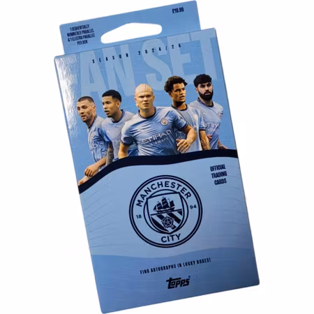 2024-25 Topps Fan Set (Manchester City)