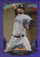 2013 Bowman Chrome Purple Refractors #11 Casey Kelly (15-AA6-MLBPADRES)