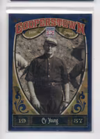2013 Panini Cooperstown Blue Crystal #2 Cy Young (40-AA5-MLBINDIANS)