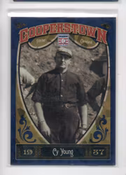 2013 Panini Cooperstown Blue Crystal #2 Cy Young (40-AA5-MLBINDIANS)