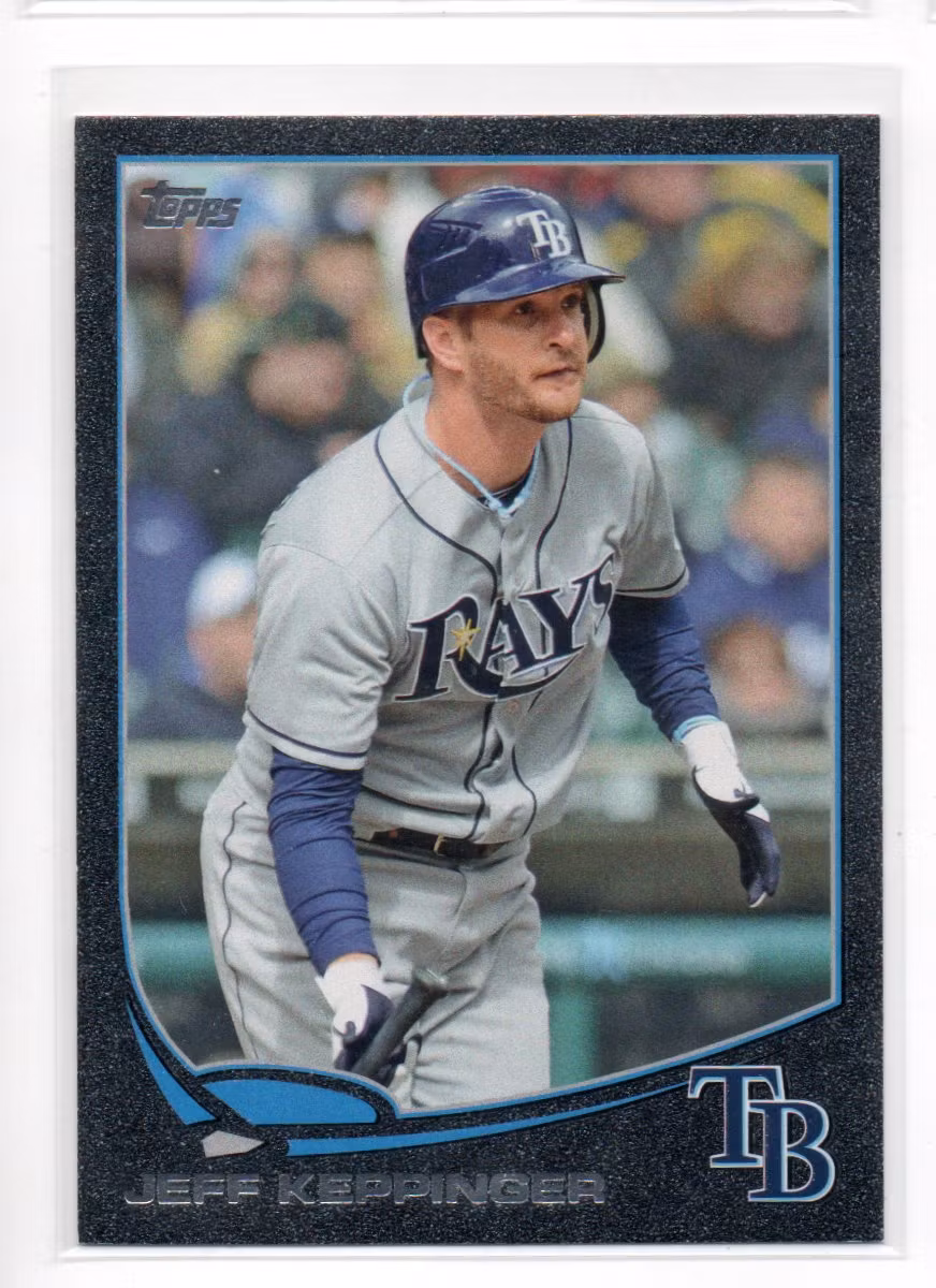2013 Topps Black #181 Jeff Keppinger (50-AA7-MLBRAYS)