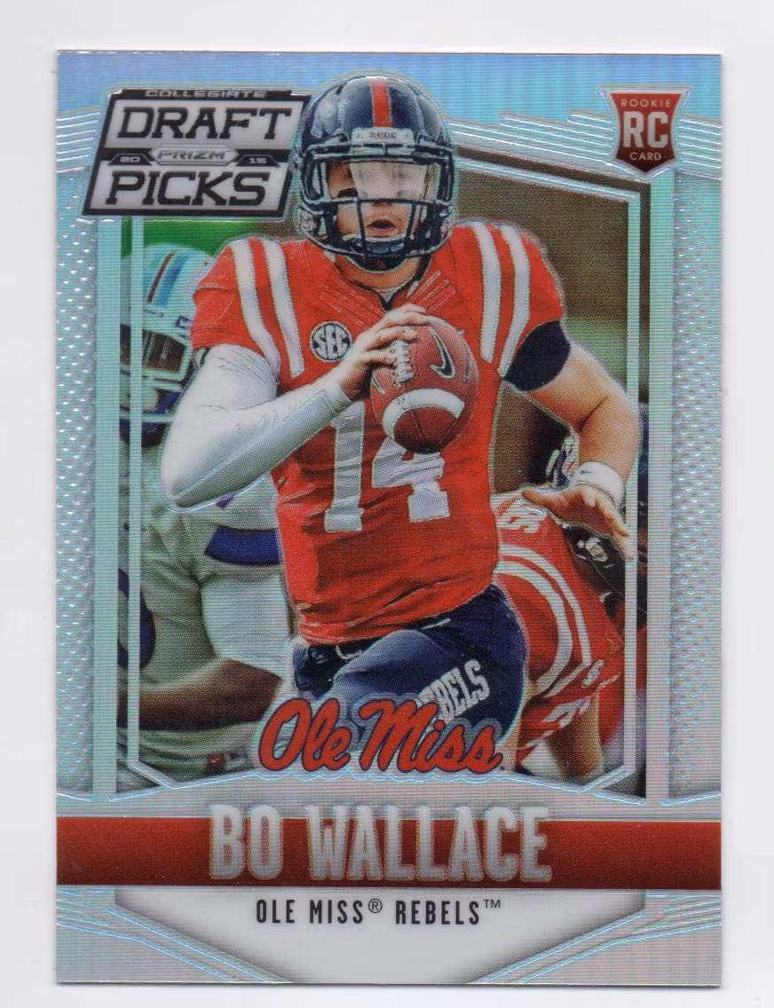 2015 Panini Prizm Draft Picks Prizms #156 Bo Wallace (15-AA6-NFLOTHERS)
