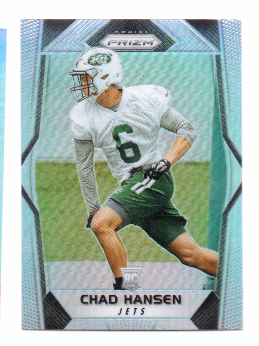 2017 Panini Prizm #277 Chad Hansen RC (12-AA6-NFLJETS)