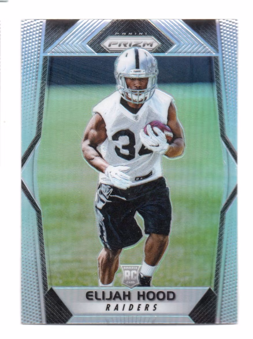 2017 Panini Prizm #300 Elijah Hood RC (12-AA6-NFLRAIDERS)