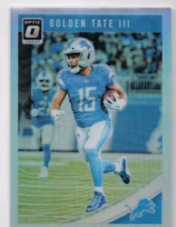 2018 Donruss Optic Holo #35 Golden Tate III (15-AA6-NFLLIONS)