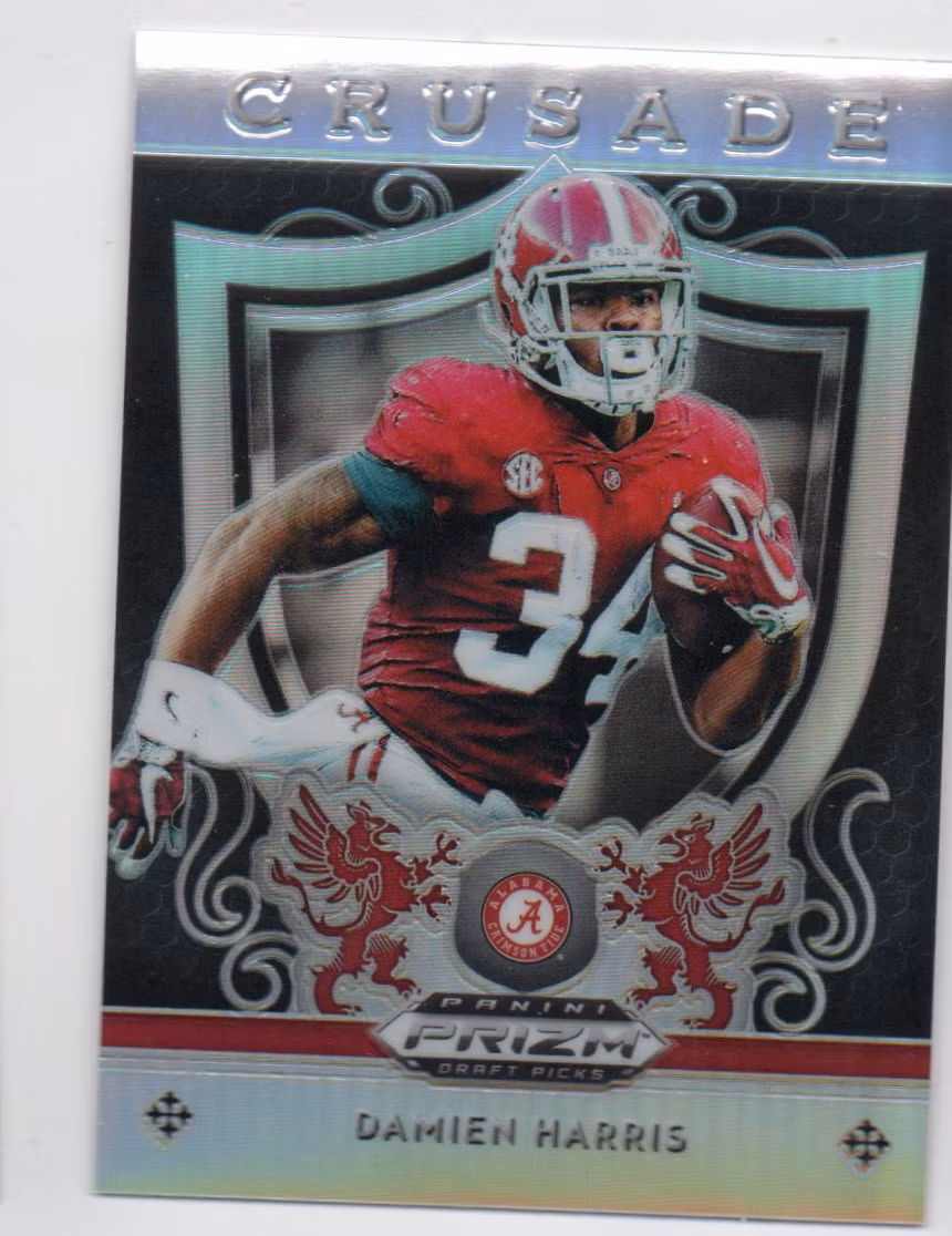 2019 Panini Prizm Draft Picks Crusade Prizms #6 Damien Harris (12-AA6-NFLOTHERS)