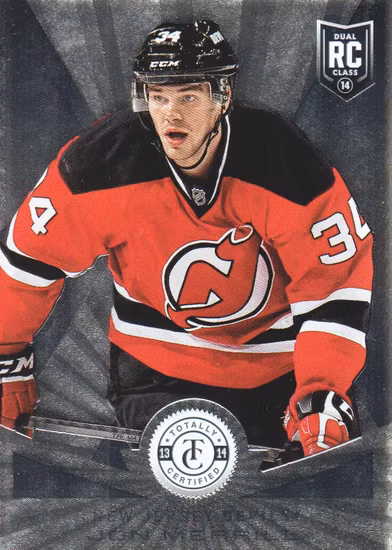 2013-14 Totally Certified #228 Jon Merrill RC (10-AA12-NHLDEVILS)