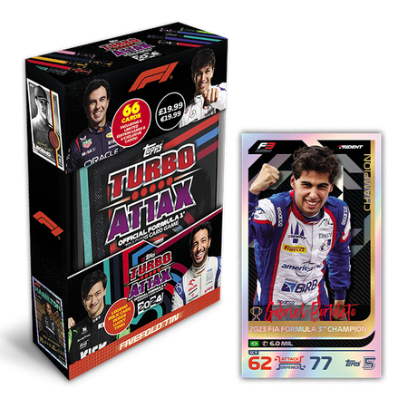 2024 Turbo Attax Formula 1 (Mega Tin - Five Fold)