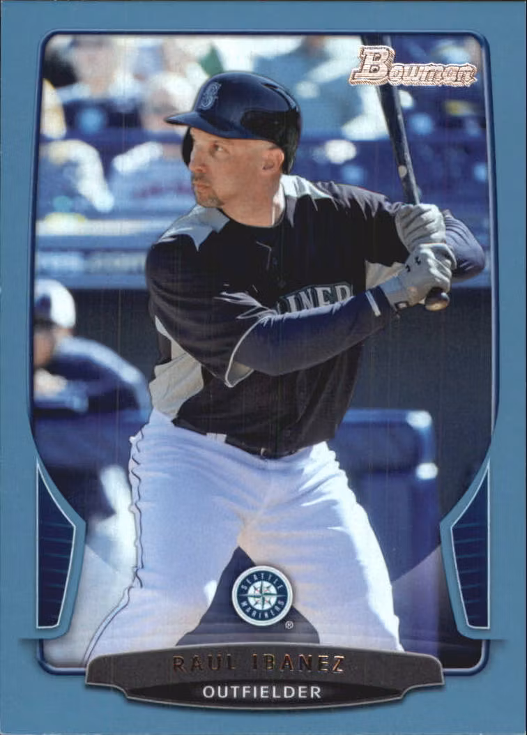 2013 Bowman Blue #62 Raul Ibanez (20-BB4-MLBMARINERS)