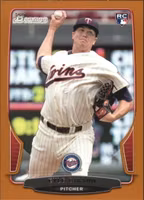 2013 Bowman Draft Orange #22 Kyle Gibson (15-BB4-MLBTWINS) (3)