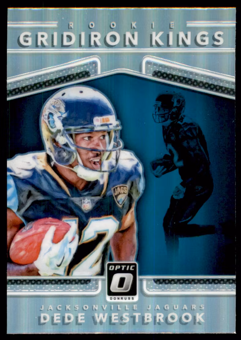 2017 Donruss Optic Rookie Gridiron Kings Holo #19 Dede Westbrook (20-BB4-NFLJAGUARS)
