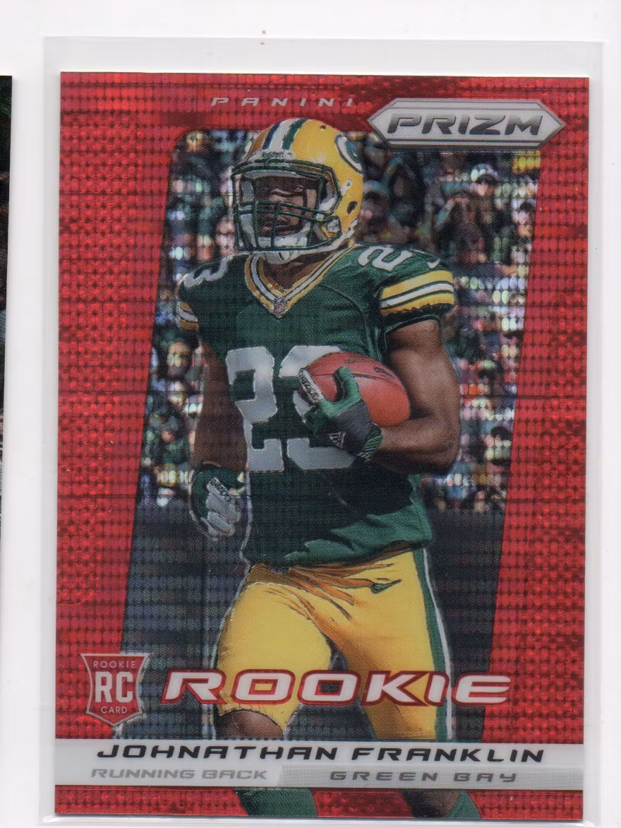 2013 Panini Prizm Prizms Red Pulsar #245 Johnathan Franklin (15-BB5-NFLPACKERS)