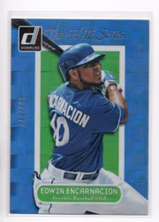 2014 Donruss The Elite Series #13B Edwin Encarnacion (20-BB5-MLBBLUEJAYS)