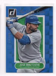2014 Donruss The Elite Series #18B Jose Bautista (20-BB5-MLBBLUEJAYS)