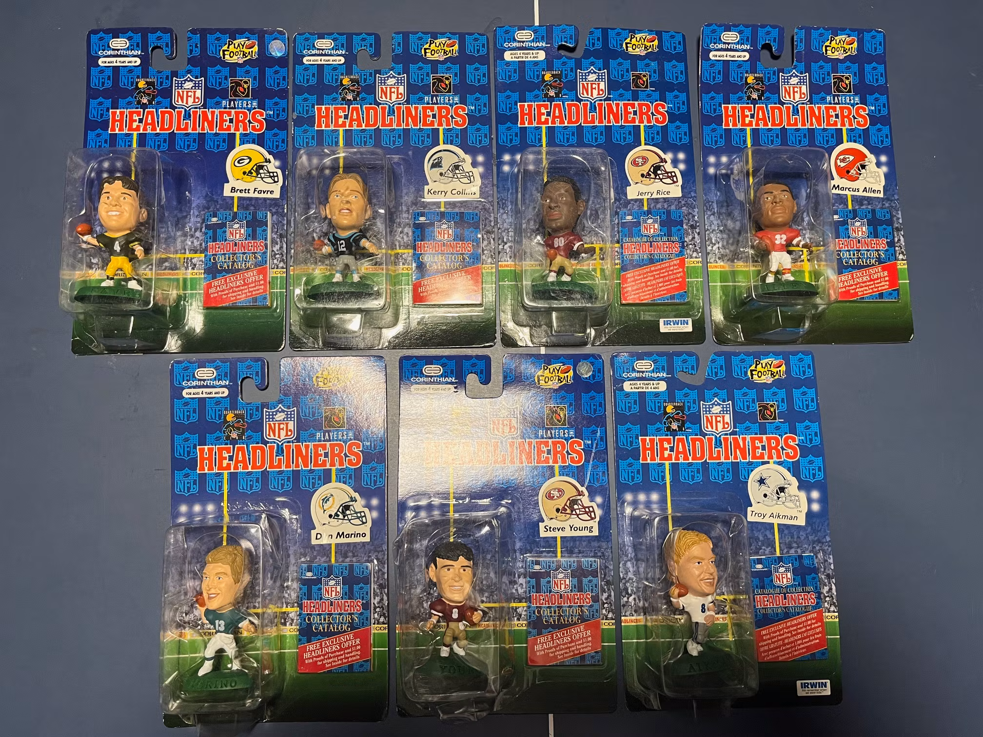 1996 Corinthian Headliners NFL * PICK YOUR PLAYER *