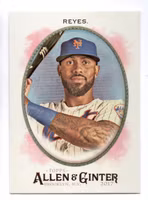 2017 Topps Allen and Ginter Hot Box Foil #103 Jose Reyes (12-BB10-MLBMETS)