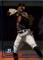 2022 Bowman Heritage Chrome Prospects #BHPC117 Marco Luciano (15-AA5-MLBGIANTS)