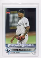 2022 Topps UK #39 Sixto Sanchez FS (12-CC1-MLBMARLINS)