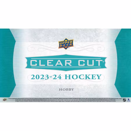 2023-24 Upper Deck Clear Cut (Hobby Box)