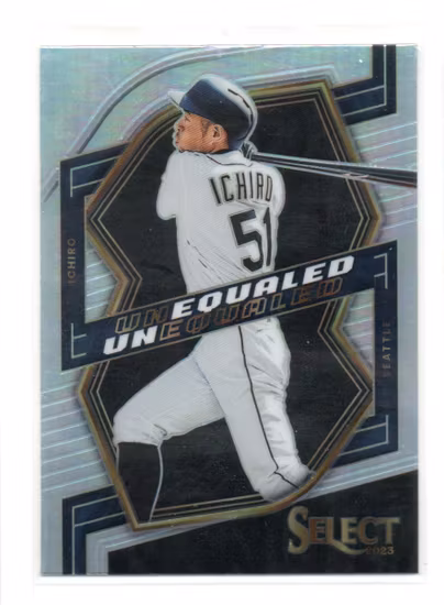 2023 Select Unequaled Prizms Silver #2 Ichiro (20-AA14-MLBMARINERS)