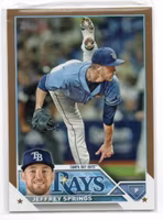 2023 Topps Gold #12 Jeffrey Springs (15-AA6-MLBRAYS)