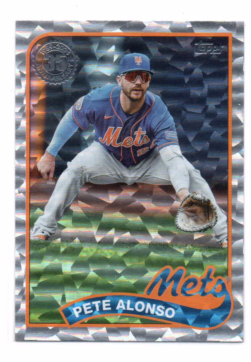2024 Topps '89 Topps Foil #89B87 Pete Alonso (20-CC2-MLBMETS)