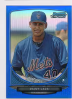 2013 Bowman Chrome Prospects Blue Refractors #BCP153 Rainy Lara (30-CC9-MLBMETS)
