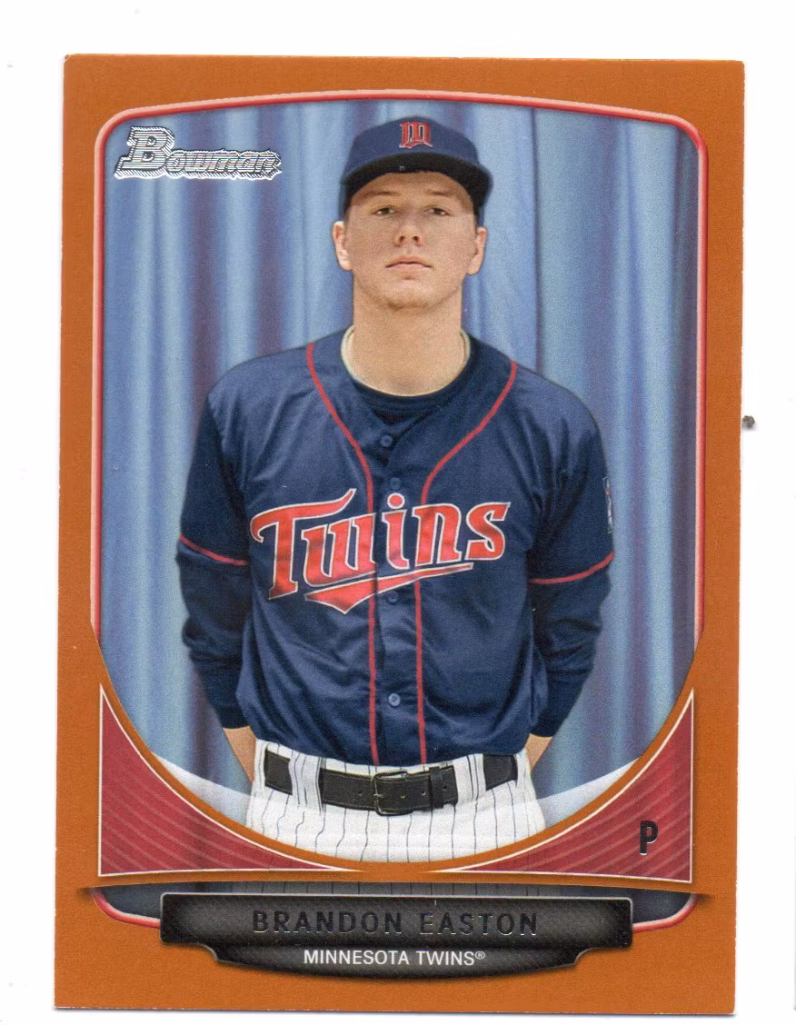 2013 Bowman Draft Draft Picks Orange #BDPP111 Brandon Easton (12-CC10-MLBTWINS)