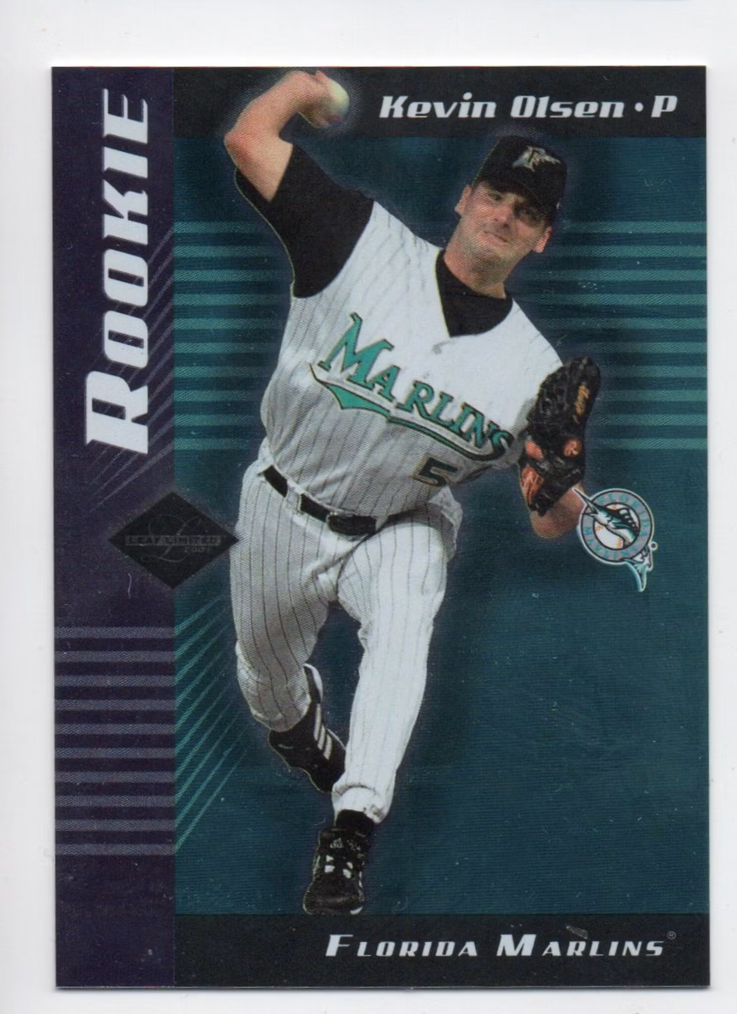 2001 Leaf Limited #282 Kevin Olsen RC (15-DD4-MLBMARLINS)