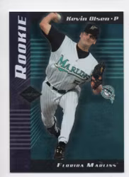 2001 Leaf Limited #282 Kevin Olsen RC (15-DD4-MLBMARLINS)