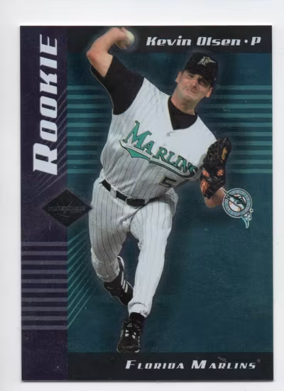 2001 Leaf Limited #282 Kevin Olsen RC (15-DD4-MLBMARLINS)