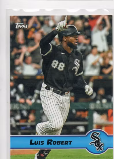 2022 Topps UK '97-98 Merlins Premier Gold Redux #PG10 Luis Robert (20-CC10-MLBWHITESOX)