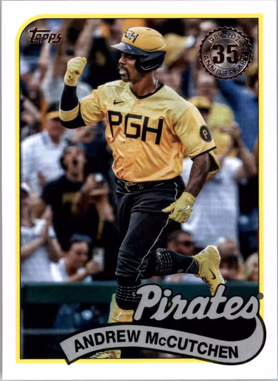 2024 Topps '89 Topps #89B48 Andrew McCutchen (10-CC10-MLBPIRATES)