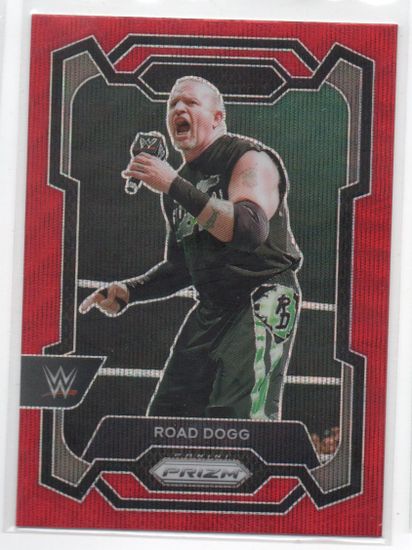 2024 Panini Prizm WWE Prizms Ruby Wave #181 Road Dogg (30-DD4-WRESTLING)