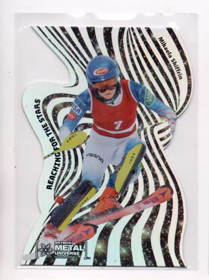 2021 Metal Universe Champions Reaching for the Stars #RFS28 Mikaela Shiffrin (30-CC9-OTHERS)