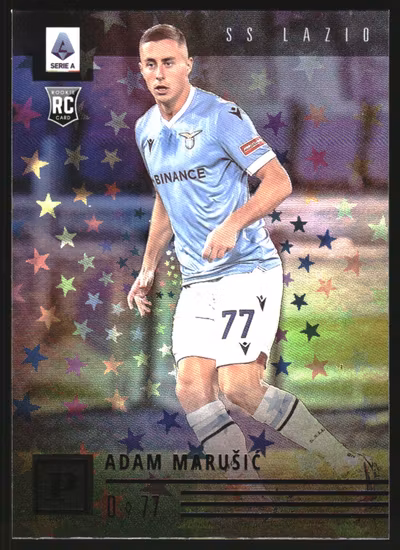 2021-22 Panini Chronicles Serie A Purple Astro #37 Adam Marusic Panini (20-CC11-SOCCERLAZIO)