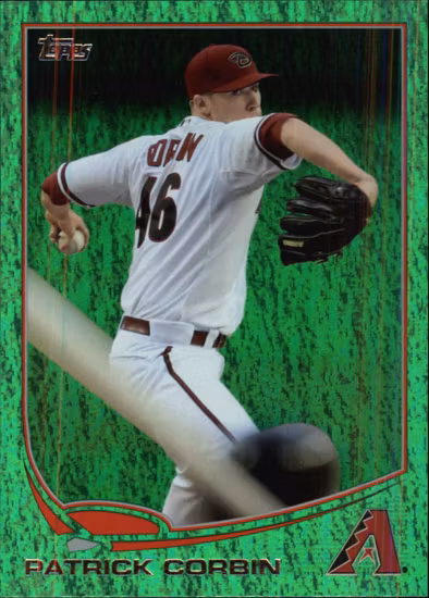 2013 Topps Emerald #502 Patrick Corbin (15-DD8-MLBDIAMONDBACKS)